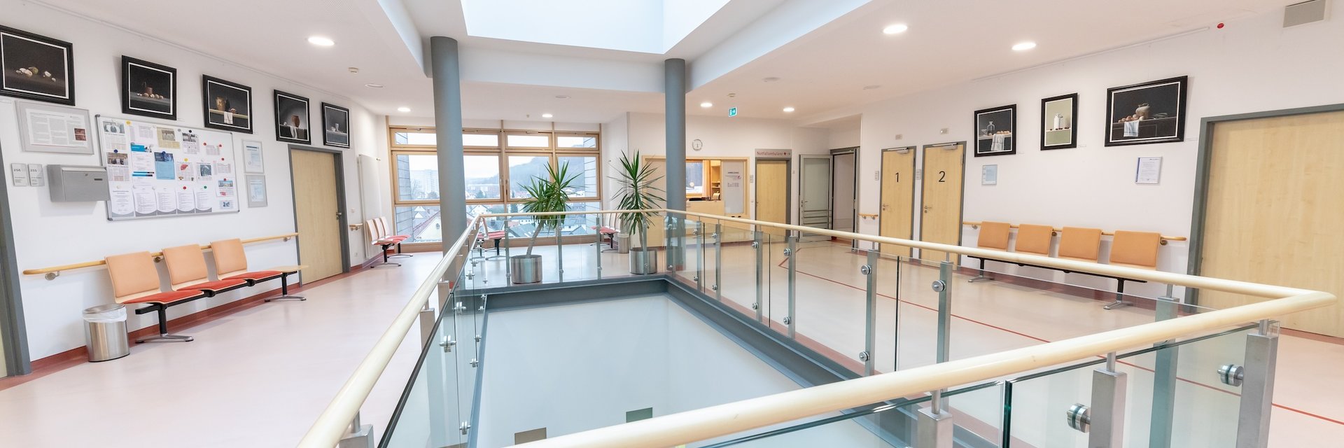 Radiologie Ebene im Krankenhaus