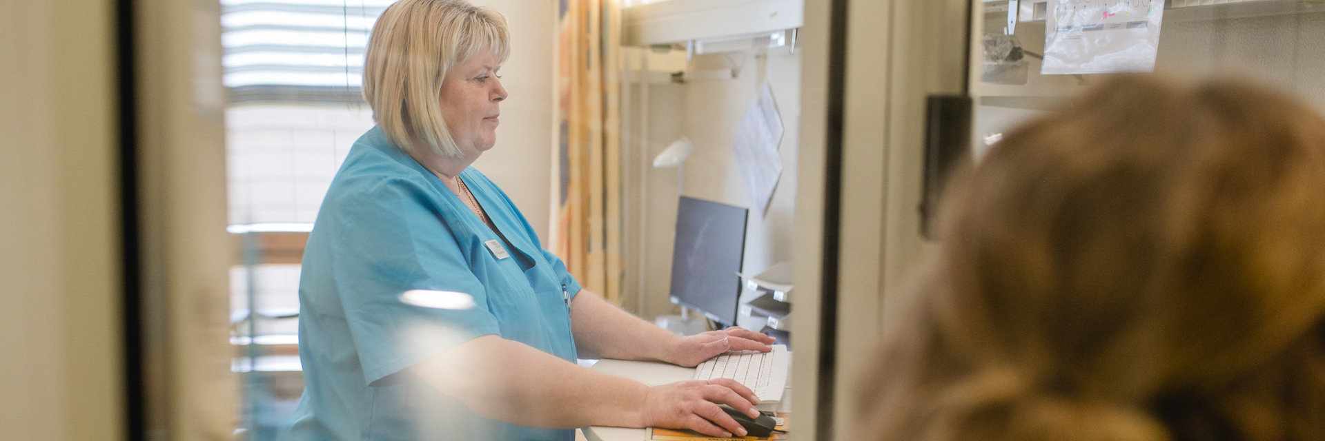 Lungenfunktion wird getestet