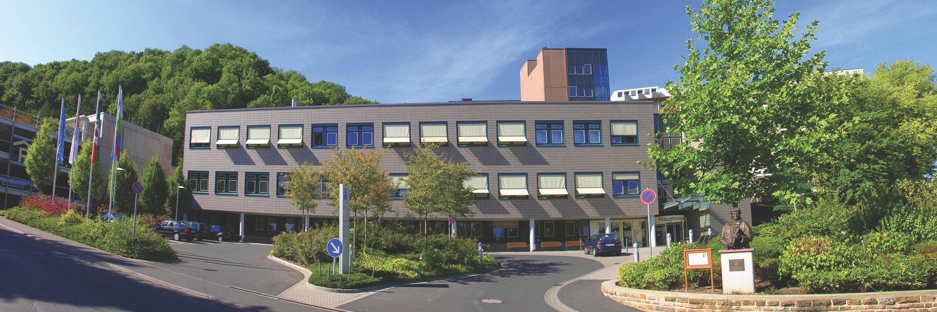 Kreiskrankenhaus Rotenburg von außen 