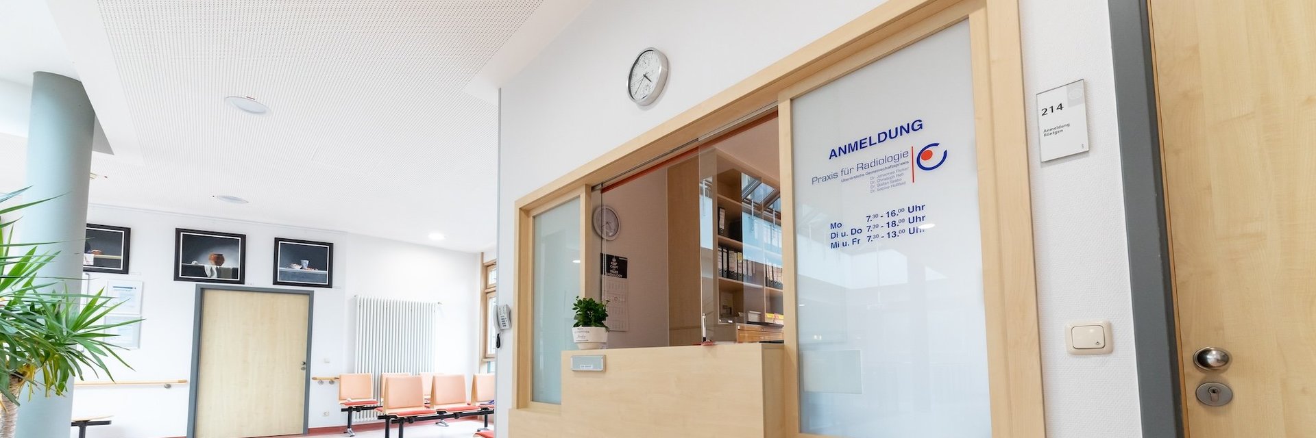 Radiologie Empfangsbereich